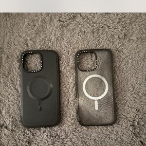 Casetify Black and Gray Tablet Cases